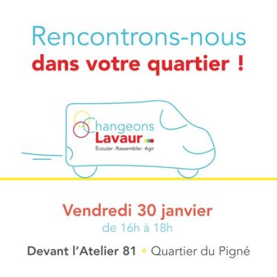 Rencontre 30 janvier à Atelier 81